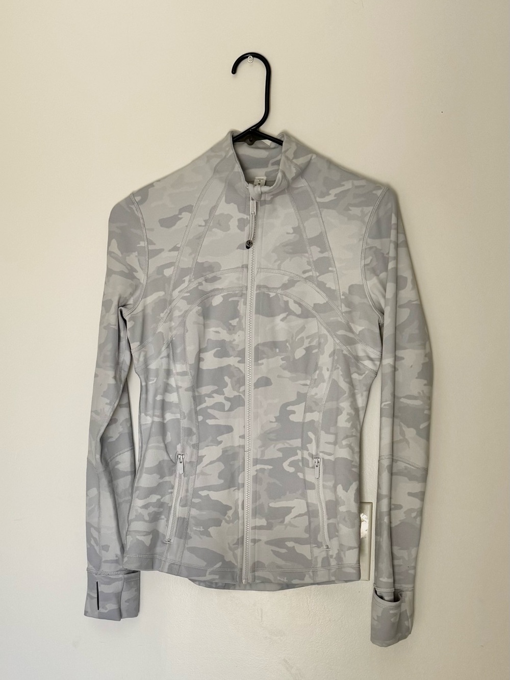 lululemon define Light Gray/blue Camo Jacket